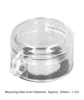 Push Button Switch Guard Cover 30mm Plastic Round Shield For Industrial Panels And Electrical Systems, No Nonsense Emergency Stop Lockout Protector To Prevent Accidental Presses, Durable PC Material, Easy Mounting.