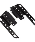 Metal Side Pedal Rock Sliders Beefed Up For 1/24 RC Crawler, Fits Axial SCX24 Gladiator And Dodge Power Wagon, heavy duty black metal