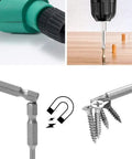 Torx Screwdriver Bit Set With Magnetic Quarter Inch Drive, 12 Pieces T6 T7 T8 T9 T10 T15 T20 T25 T27 T30 T40, S2 Steel shown in use