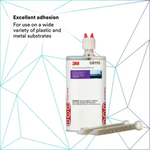 Panel Bonding Adhesive For Auto Body Panels Two Part Epoxy 200 Ml Cartridge OEM Recommended Bonds Metal And Composites