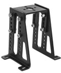 RC motor mounting stand, black aluminum alloy removable bracket for small model aircraft