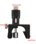 Two Piece Jointer Knife Setting Jig For 125mm Bench Planers Featuring Micro Adjustable Magnet for precise blade setup.