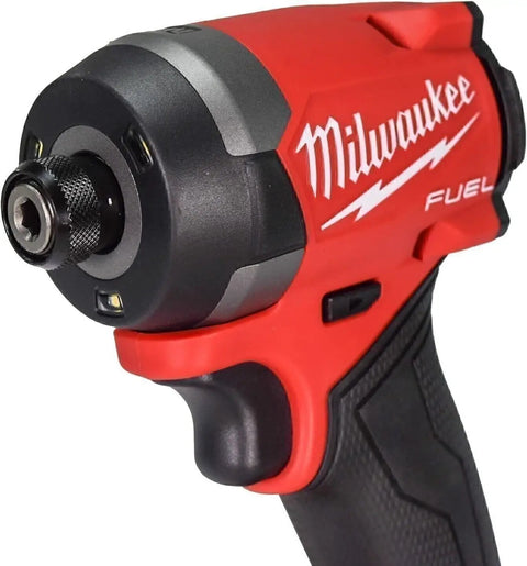 Close-up of 18V Cordless Impact Driver With Four Mode Drive Control And Tri LED Lights, Tool Only, Compact Design