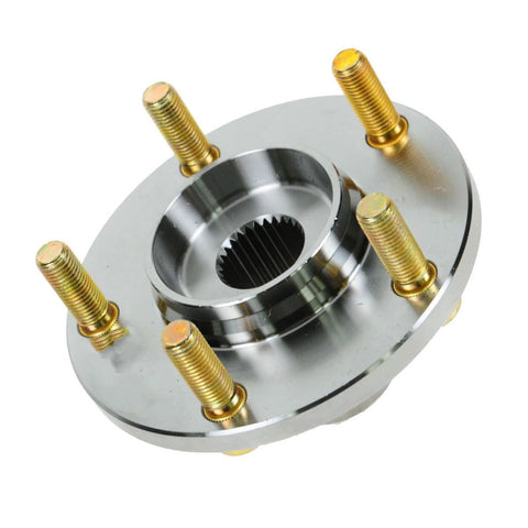 Front Passenger Side Wheel Bearing And Hub Kit 2 Piece Set For Mazda 3 2005-2013 And Mazda 5 2006-2015 Bolt On Drop In Replacement