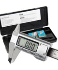 All-Metal Digital Caliper 0 To 4 Inches For DIY Home Projects And 3D Printing, Stainless Steel Micrometer Caliper With Auto Off