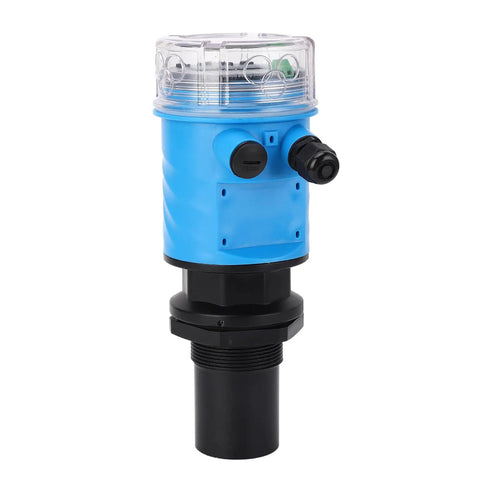 Ultrasonic Water Level Sensor For Mining And Industrial Use, 0-10M Range, DC 24V Power, Multilayer PCB Modular Circuit Design, Heavy Duty Plug