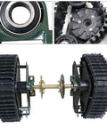 Pair Rear Axle Track Kit For Go Kart ATV UTV Buggy Quad Snow Rubber Sand Tracks For Snowmobile And Gasoline Motorcycles Durable Metal Build For Tough Outdoor Rides