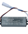 Outdoor Waterproof LED Driver Power Supply 600mA 36W, DC 36-65V Output For LED Strips And Modules, Wide 85-265V AC Input, Industrial Grade Lighting, Perfect For DIY Fixes And Home Projects, silver IP65 metal body with wired connector