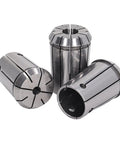 Premium 3Pcs OZ25 Spring Steel Collet Chuck Set For Milling Machine And Cnc Lathe With Full Length Slit Design visible.