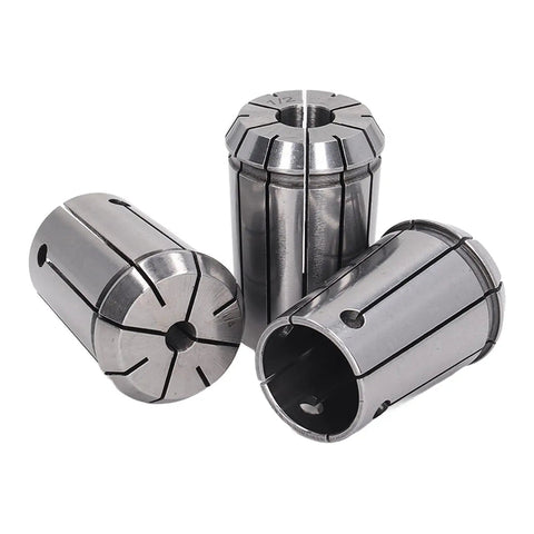 Premium 3Pcs OZ25 Spring Steel Collet Chuck Set For Milling Machine And Cnc Lathe With Full Length Slit Design visible.
