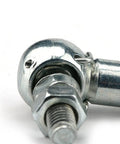 Heavy Duty Right Angle Rod End Bearing With Ball Head Joint M5 M6 M8 M10 CS8 CS10 CS13 CS16 For Machinery And Automation Gear No Nonsense Built To Last Low Noise Anti Corrosion Steel Ball Joint Long Service Life, close-up threaded steel joint