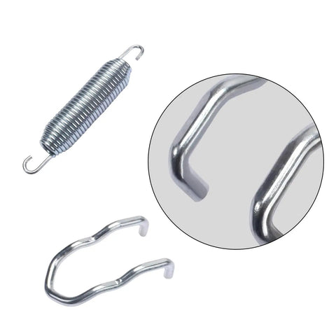 Top Rated Deck Idler Tension Anchor Fitting For Mowers; durable metal spring to prevent slip and boost cutting efficiency.