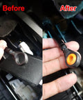 Before and after using Automatic Transmission Shift Cable Bushing Repair Kit For SUVs And Trucks, DIY Ready And Easy Install