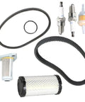All In One Golf Cart Tune Up Kit With Oil Filter And Drive Starter Belt For EZGO TXT ST 350 1996 And Up Boost Performance