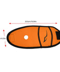 Neoprene And Nylon Diving Regulator Cover For Second Stage Head Shield Dust Protection with dimensions 25.5cm x 11cm.