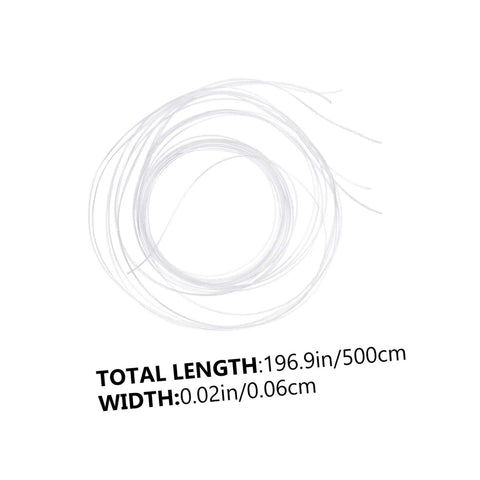 Eyeglass Repair Thread For Easy Maintenance And Quick Fixes Handy Durable Glasses Repair String shown with length and width size
