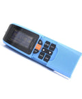 No Fuss Portable Digital Surface Roughness Gauge With Slick Two Point Four Inch Color Screen And Quick Charge Battery displayed at an angle.