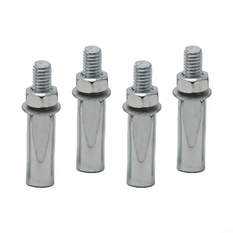 Heavy Duty Cotter Pin Set Four Pieces Three Eighths Inch Nine Point Five Millimeter With Crank Bolts Nuts And Washers For Bicycle