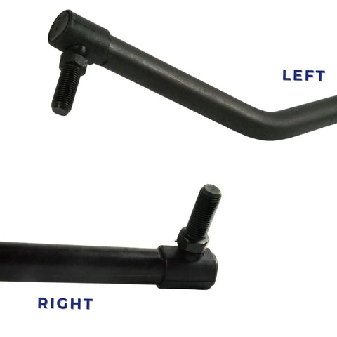 Left And Right Steering Drag Link Set For Craftsman Husqvarna Lawn Tractors Fits Weedeater Poulan Pro LH RH 532194740 532194741, left and right rods