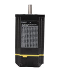 Front view of integrated servo stepper motor with closed loop controller and driver, 2Nm torque, 0-3000 RPM, encoder visible. Suitable for CNC.
