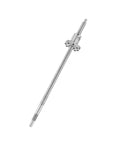 Close-up of SFU1605 650mm ball screw from Beefed Up Linear Rail Guide SBR20 600mm Kit With SFU1605 650mm Ball Screw CNC Kit