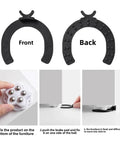 Self Adhesive Swivel Wheels For Small Appliances And Storage Boxes No Drill Install 360 Degree Rotation instruction steps