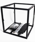 Straight Fire Vorbear 2.4 Frame Kit With Hiwin Linear Rails For Super Smooth 3D Printing Beast Mode Assembly showing aluminum extrusions and hardware.