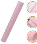 Premium Fresh Peel And Stick Pink Vinyl Wallcovering For Bedroom Closets And Cabinets Moisture Resistant Self Adhesive Waterproof Removable Home Upgrade Flex rolled up