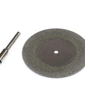 Heavy Duty Workhorse 50mm Diamond Cutting Disc For Rotary Tools Solid Carbon Steel Grinding Wheel Saw Blade Abrasive with arbor shaft