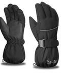 Kids Ski Gloves Cool Warm Winter Thermal Fleece Snow Gear For Skiing And Snowboarding Water Repellent Breathable Shell