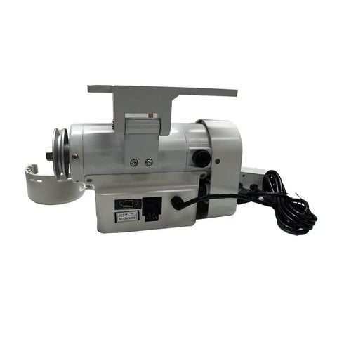 Quiet Running Sewing Machine Servo Motor CSM5501 3450 RPM 110 Volt with External Speed Control shown in side view