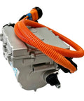 Heavy Duty EV AC Compressor Built To Handle Business And Keep Your Ride Cool Compatible With Aeolus E70 320V Electric Vehicle Climate Control Replacement Part with orange hose