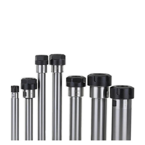Smooth Running Milling Extension Rod With Straight Shank For CNC Tools Perfect For High Speed Cutting And Reduced Tool Vibration On Lathes To Improve Surface Finish Quality. Set of steel milling extension rods.