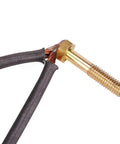 Battle Tested Adc Motor Brush Kit Keeps Your Golf Cart Rolling Smooth And Delivering Raw Torque For Ezgo Txt And Club Car Electric Cruisers From Nineteen Ninety Seven Through Two Thousand Nine, showing copper wires with brass connector.