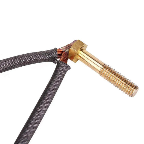 Battle Tested Adc Motor Brush Kit Keeps Your Golf Cart Rolling Smooth And Delivering Raw Torque For Ezgo Txt And Club Car Electric Cruisers From Nineteen Ninety Seven Through Two Thousand Nine, showing copper wires with brass connector.
