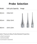 Multiple Probe Ultrasonic Sonicator For Laboratory Samples With Dual Probes Programmable Centralized Control Pro Grade Performance Fast Simultaneous Processing Adjustable Pulse And Power Self Diagnostics DH4S 1000, titanium alloy probes