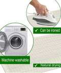 Grounding Mat With Grounding Cord And Organic Cotton Conductive Silver Fiber For Sleep Boost 77 By 88 Inches, machine washable and ironable