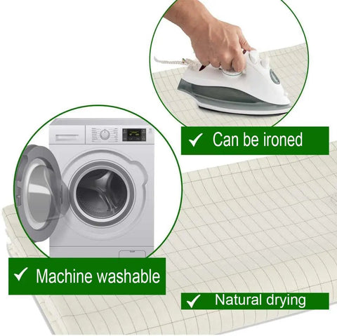 Grounding Mat With Grounding Cord And Organic Cotton Conductive Silver Fiber For Sleep Boost 77 By 88 Inches, machine washable and ironable