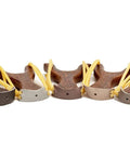 Solid Wood Slingshot With Classic Construction For Adults Heavy Duty Outdoor Catapult Style Toy For Target Practice And Hunting Training Durable Rubber Bands With Leather Ammo Pocket Deep Brown Finish multiple slingshots