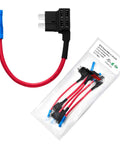 Heavy Duty 12 Gauge UL Wire Add A Circuit Fuse Tap Kit 5 Pack ATC ATO Standard Fuse Holders Up To 35 Amps for auto upgrades