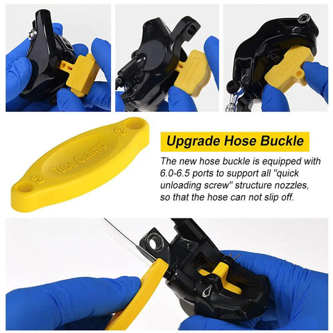 All In One Bike Hydraulic Disc Brake Bleed Kit With 12 Oil Filling Joints And Transferable Funnels For Shimano Magura TEKTRO SRAM