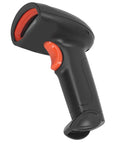 Handheld Barcode Scanner 4G Portable High Speed Reader with red accents, ideal for supermarket and retail use