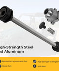 Rear Propeller Drive Shaft And Boss Kit For Rhino 450 YXR45F And 660 YXR66F ATV UTV in high-strength steel and aluminum.
