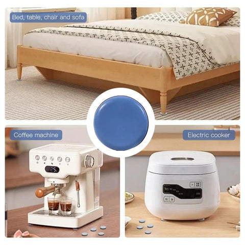 12 Pack Teflon Furniture Sliders Designed To Make Heavy Furniture Glide Like Butter Across Hardwood Tile And Laminate Flooring While Keeping Your Living Room Scratch Free During Weekend Moves with various furniture.
