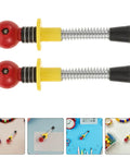 Three Piece Replacement Rod For Pinball Machine Game Accessories With Pro Grade High Sensitivity And Robust Construction For Quick Reactions Smooth Actuation And Long Lasting Play, close-up of two rods