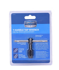 T Handle Tap Wrench 1/4 Inch For Easy Tap Install And Precise Threading packaging showing product and brand details