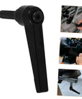 4 Pack Alloy Clamping Lever Handles With Quick Release black alloy lever handle with threaded screw grip for bike and machine adjustment