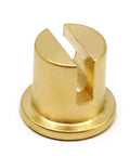 ATV Carburetor Throttle Cable End Joint Guide Nut Replacement Fits Polaris Suzuki Yamaha Models For Universal ATV Use Ride Ready Factory Grade Quality At A Steal Budget Friendly Parts That Keep You Rolling. brass slotted guide nut close-up