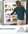 Three Pack Y-223 Refrigerator Door Hinge Kit In Galvanized Steel Silver, Universal Chest Freezer Hinge Set For Smooth Door Operation, Durable Construction, Precise Fit, Easy Retrofits, Long Lasting Stability on open fridge
