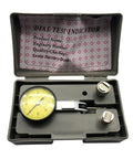 200mm Magnetic Dial Indicator Stand With Base And Handle, Bang For Your Buck Small Dial Test Indicator For Precision Calibration, 0 To 0.8mm Range, 0.01mm Graduation, Ideal For Machining, Metalworking, And Equipment Setup, in case